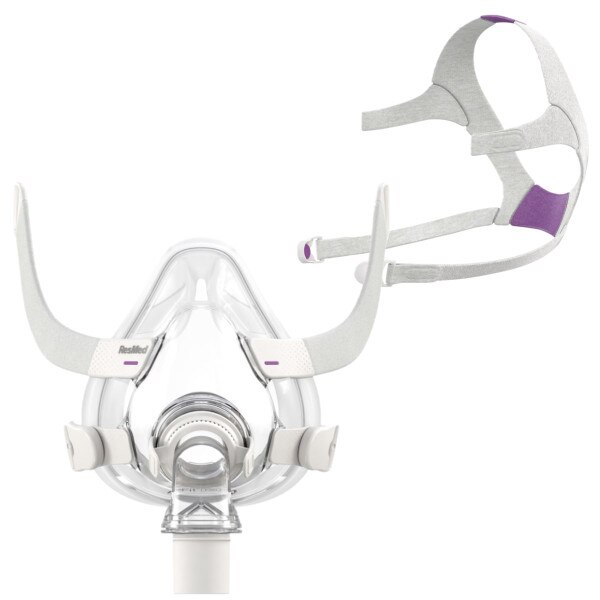 AirFit F20 Frame Next to Headgear